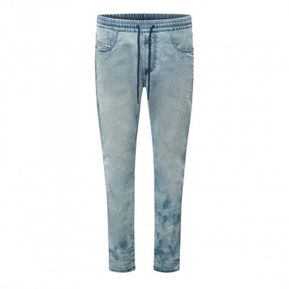 Front - Diesel Mens 2060 D Strukt Light Wash Slim Jeans