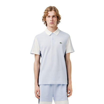Front - Lacoste Mens Colour Block Regular Polo Shirt