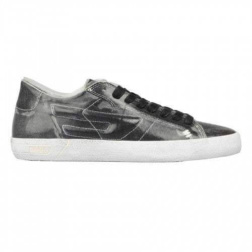 Front - Diesel Mens S-Leroji Leather Low Cut Trainers