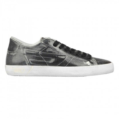 Front - Diesel Mens S-Leroji Leather Low Cut Trainers
