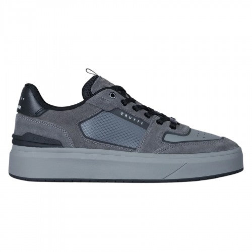 Front - Cruyff Mens Endorsed Leather Trainers