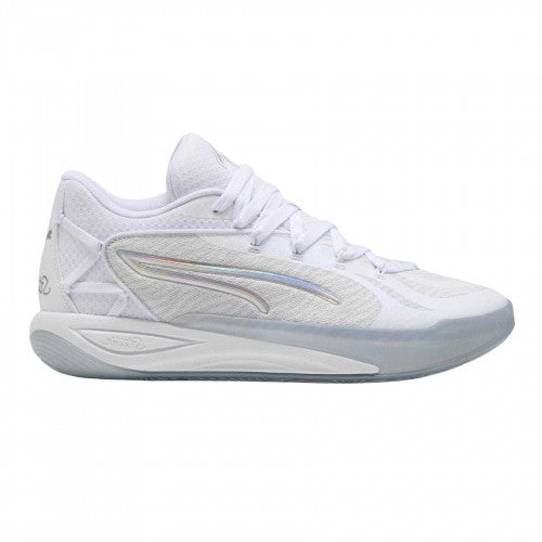 Front - Puma Mens Stewie 4 Logo Basketball Shoes