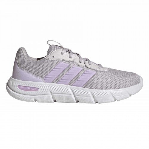 Front - Adidas Childrens/Kids 3 Stripes Cloudfoam Walking Shoes