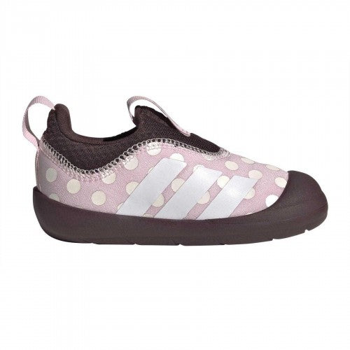 Front - Adidas Girls Monofit Minnie Mouse Slip-on Trainers