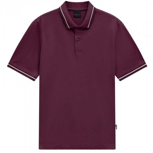 Front - Bugatti Mens Pique Short-Sleeved Polo Shirt