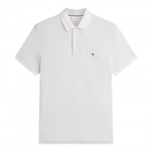 Front - Tommy Hilfiger Mens Geometric Polo Shirt