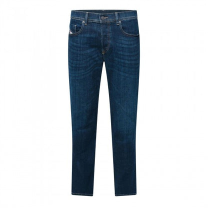 Front - Diesel Mens 2023 D-Finitive Faded Straight Leg Jeans