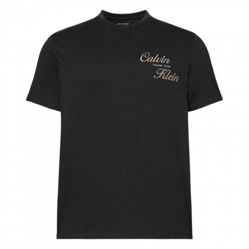 Front - Calvin Klein Mens Script T-Shirt