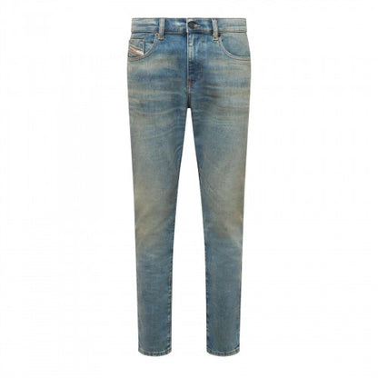 Front - Diesel Mens 2019 D-Strukt Washed Faded Slim Jeans