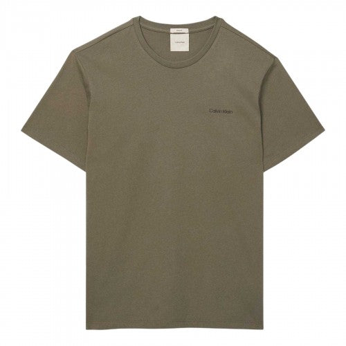 Front - Calvin Klein Mens Small Logo T-Shirt