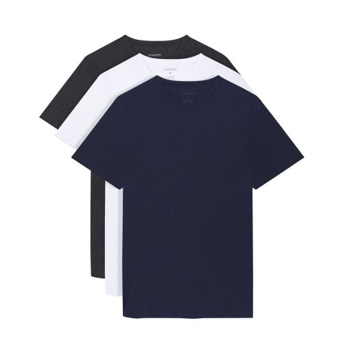 Front - Lyle & Scott Mens Maxwell T-Shirt (Pack of 3)