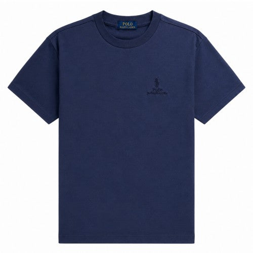 Front - Ralph Lauren Childrens/Kids Embroidered Logo Logo T-Shirt