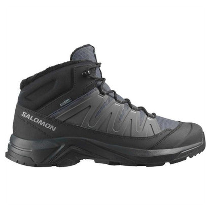 Front - Salomon Mens Adventure Waterproof Winter Boots
