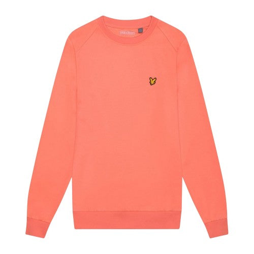 Front - Lyle & Scott Mens Fly Fleece Crew Neck Sweatshirt