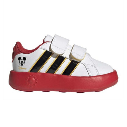 Front - Mickey Mouse Mens Mickey Mouse Hook and Loop Trainers