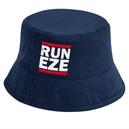 Front - Sport Direct Run Eze England Bucket Hat