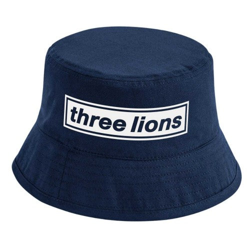 Front - Sport Direct Three Lions Bucket Hat