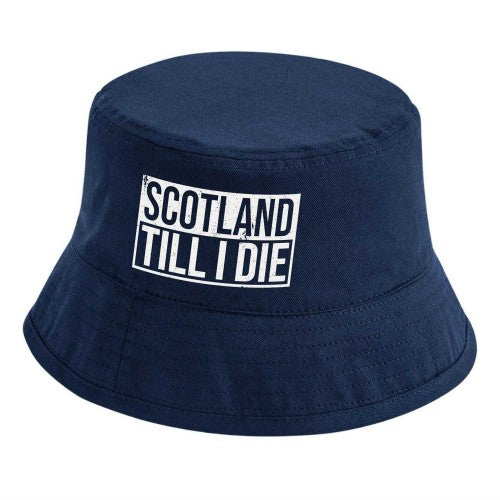 Front - Sport Direct Scotland Till I Die Bucket Hat