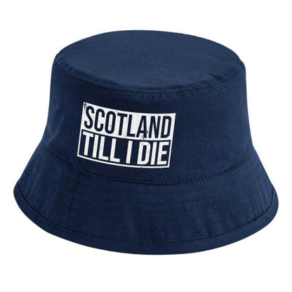 Front - Sport Direct Scotland Till I Die Bucket Hat