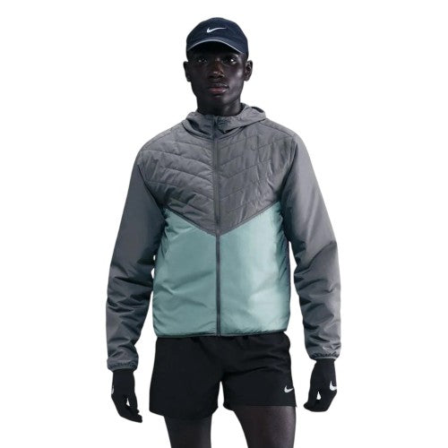 Front - Nike Mens Repel Colour Block Polyester Jacket