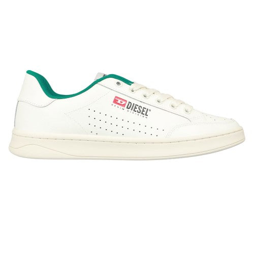 Front - Diesel Unisex Adult Cowhide Leather Trainers