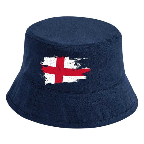 Front - Sport Direct England Flag Bucket Hat