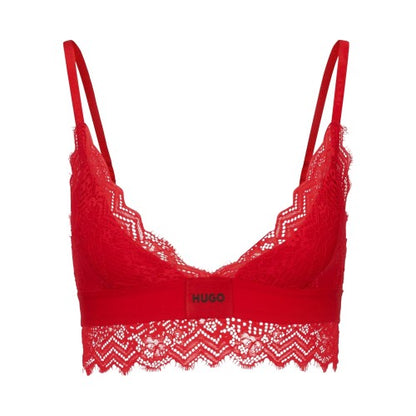 Front - Hugo Womens/Ladies Triangle Padded Bra