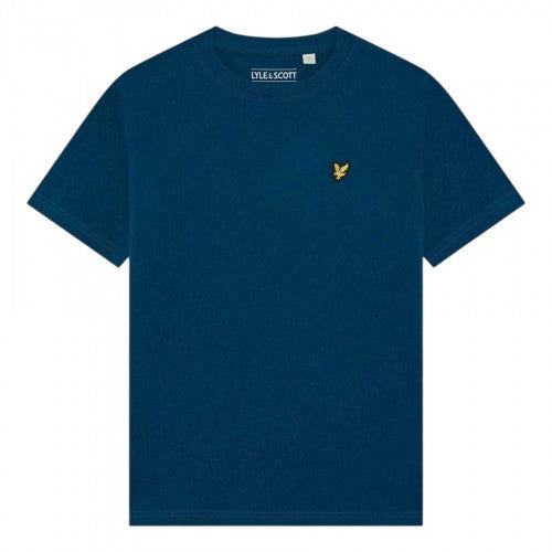 Front - Lyle & Scott Childrens/Kids Plain Regular T-Shirt