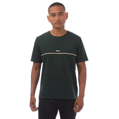 Front - Hugo Boss Mens Logo T-Shirt