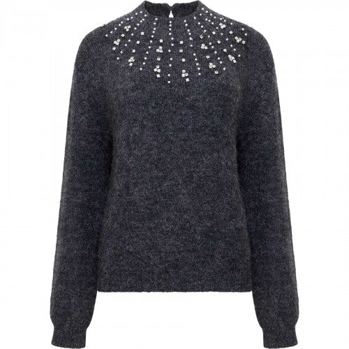 Front - French Connection Womens/Ladies Tatiana Pearl Knitted Jumper