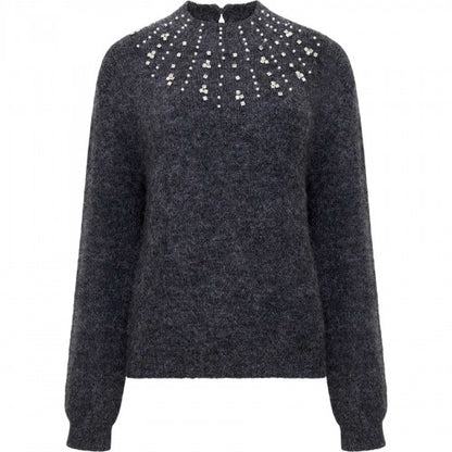 Front - French Connection Womens/Ladies Tatiana Pearl Knitted Jumper