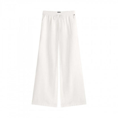 Front - Tommy Jeans Womens/Ladies Lightweight Straight Leg Trousers