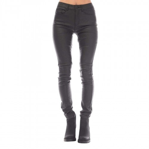 Front - Only Womens/Ladies Anne K Faux Leather Trousers