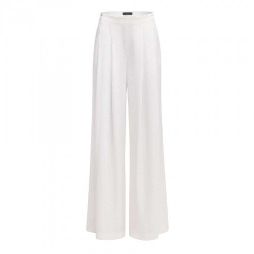 Front - Boss Womens/Ladies Tetosa Pleated Relaxed Fit Trousers