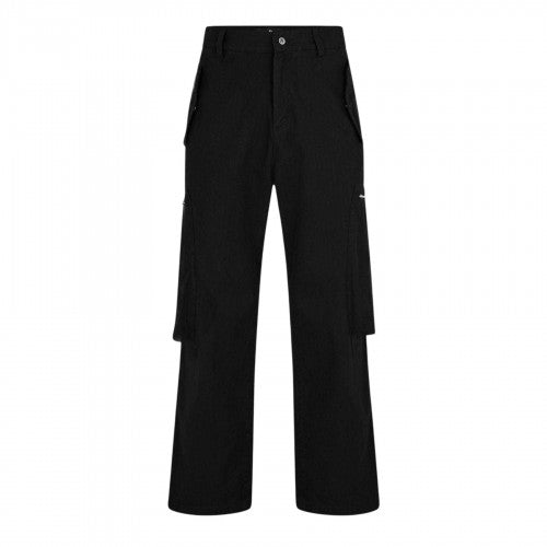 Front - Represent Mens Loose Fit Cargo Trousers
