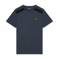 Front - Lyle & Scott Mens Branded Shoulder T-Shirt