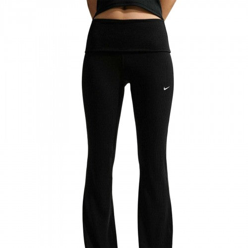 Front - Nike Womens/Ladies Ribbed Yoga Pants
