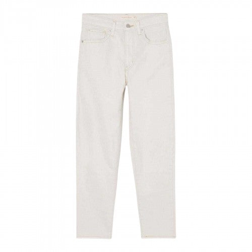 Front - Levis Womens/Ladies Mom Leather Patch Regular Jeans