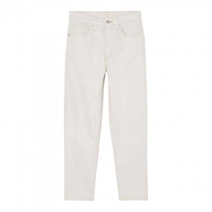Front - Levis Womens/Ladies Mom Leather Patch Regular Jeans