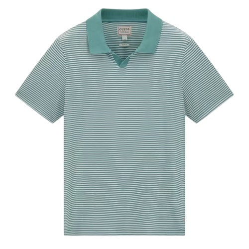 Front - Guess Mens Regular Polo Shirt