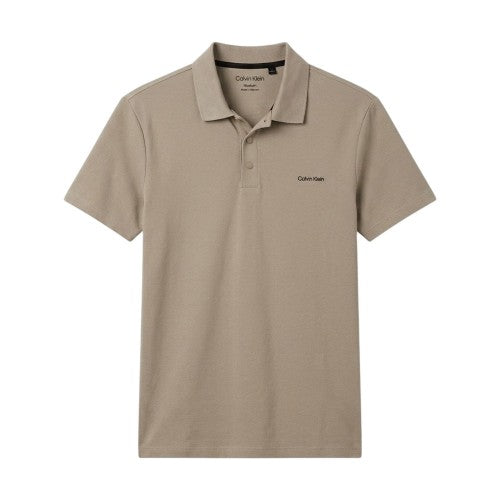 Front - Calvin Klein Mens Interlock Polo Shirt