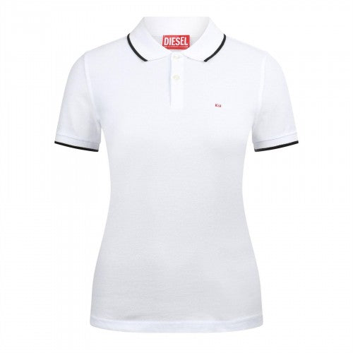 Front - Diesel Womens/Ladies T-Tendy Microdiv Polo Shirt