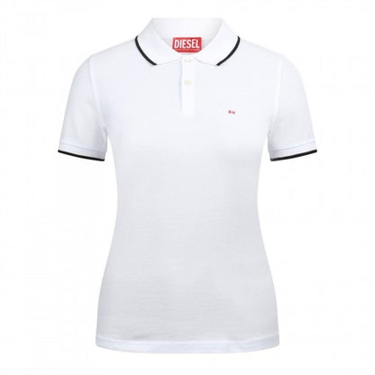 Front - Diesel Womens/Ladies T-Tendy Microdiv Polo Shirt