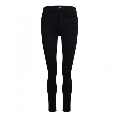 Front - Replay Womens/Ladies Luz High Rise Skinny Jeans