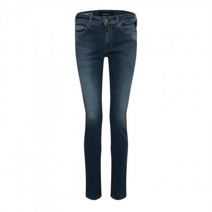 Front - Replay Womens/Ladies New Luz Skinny Jeans