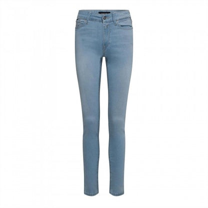 Front - Replay Womens/Ladies New Luz Cotton Denim Skinny Jeans
