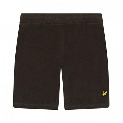 Front - Lyle & Scott Childrens/Kids Towelling Shorts