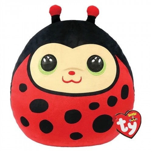 Front - TY Squish A Boo Ladybird Plush Toy