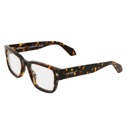 Front - Off White Style 7v Tortoise Shell Glasses