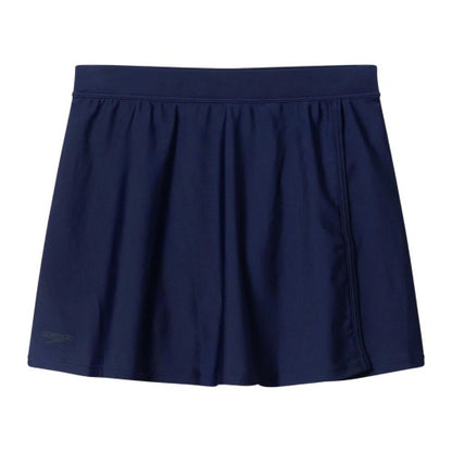 Front - Speedo Womens/Ladies Plain Swimming Skirt